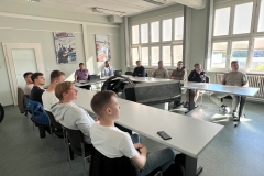 Wizyta studyjna w Instytucie Konstrukcji Lekkich i Technologii Tworzyw Sztucznych Politechniki Drezdeńskiej, fot. arch. prywatne D. Perkowski, M. Aladag 