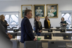 2023.03.22 Zwiedzanie Sali Senatu fot.Dariusz Piekut