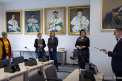 2023.03.22 Zwiedzanie Sali Senatu fot.Dariusz Piekut
