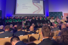 Grupa studentów zagranicznych na inauguracji roku akademickiego 2024/2025, fot. archiwum prywatne A. Grabowska 