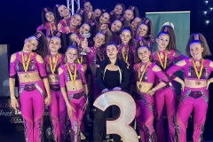 3. miejsce na Mistrzostwach Europy Disco Dance and Stage Dance Skövde 2024