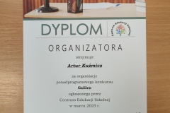 Dyplom Galileo z języka niemieckiego