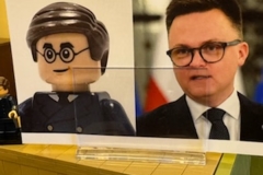 Sejm RP z klocków LEGO