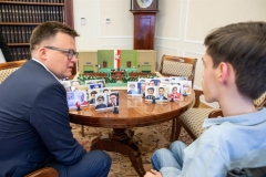 Marszałek Sejmu z Michałem - Sejm RP z klocków LEGO