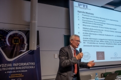 Wystawa "70 lecie Polskiej Informatyki"
Wydział Informatyki Politechniki Białostockiej

Uroczyste Otwarcie Wystawy 8.10.2018 // fot. Pawel Tadejko