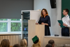 Uroczyste ślubowanie uczniów klas pierwszych ALO PB, fot. Iryna Mikhno / Politechnika Białostocka
