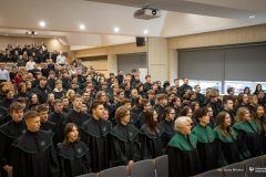Uroczyste ślubowanie uczniów klas pierwszych ALO PB, fot. Iryna Mikhno / Politechnika Białostocka