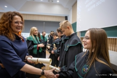 Uroczyste ślubowanie uczniów klas pierwszych ALO PB, fot. Iryna Mikhno / Politechnika Białostocka