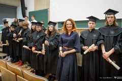 Uroczyste ślubowanie uczniów klas pierwszych ALO PB, fot. Iryna Mikhno / Politechnika Białostocka
