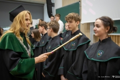 Uroczyste ślubowanie uczniów klas pierwszych ALO PB, fot. Iryna Mikhno / Politechnika Białostocka