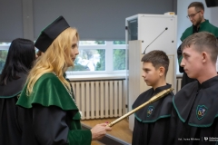Uroczyste ślubowanie uczniów klas pierwszych ALO PB, fot. Iryna Mikhno / Politechnika Białostocka
