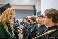 Uroczyste ślubowanie uczniów klas pierwszych ALO PB, fot. Iryna Mikhno / Politechnika Białostocka
