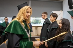 Uroczyste ślubowanie uczniów klas pierwszych ALO PB, fot. Iryna Mikhno / Politechnika Białostocka