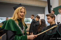 Uroczyste ślubowanie uczniów klas pierwszych ALO PB, fot. Iryna Mikhno / Politechnika Białostocka