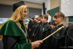 Uroczyste ślubowanie uczniów klas pierwszych ALO PB, fot. Iryna Mikhno / Politechnika Białostocka