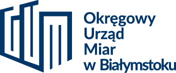 logo Okręgowego Urzędu Miar w Białymstoku