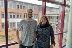 Mrs Anetta and Mr Steffen