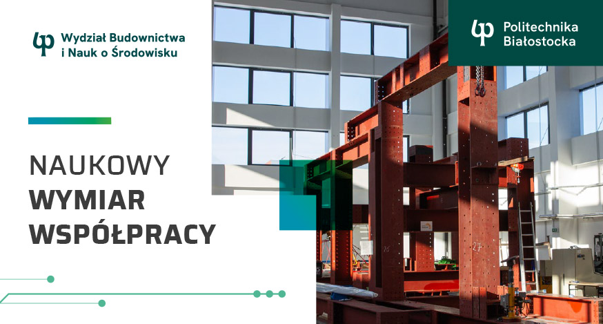 Ulotka ogólna wydziału Budownictwa i Nauk o Środowisku Politechniki Białostockiej