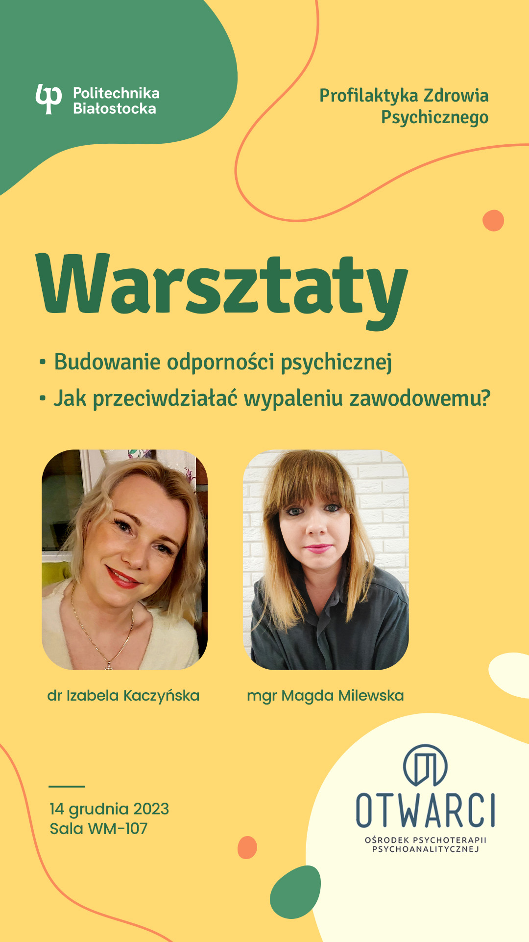 Warsztaty ulotka