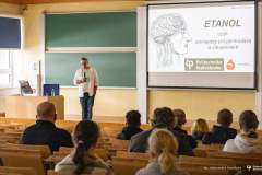 2026-02-27 "Wykład Etanol, czyli pomiędzy przyjemnością a cierpieniem" fot. Aleksandra Kamińska PB