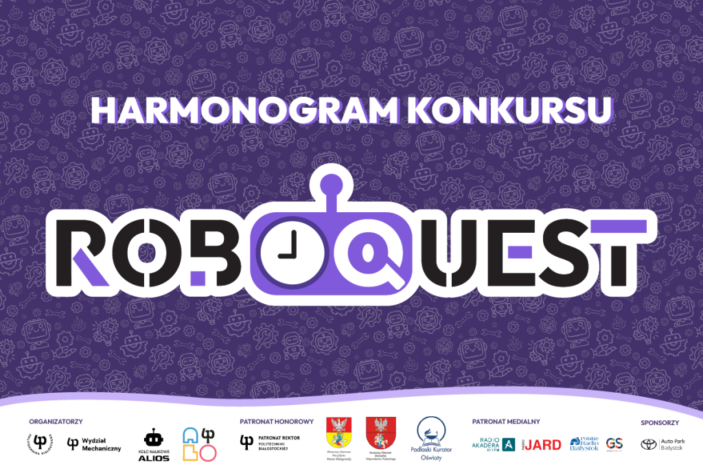 Grafika harmonogram RoboQuest 2025