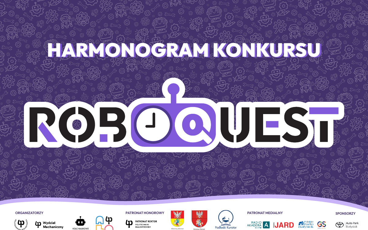 Grafika harmonogram RoboQuest 2025