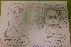 14. M. Kopernik, A. Einstein
