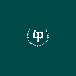 Logo PB pionowe angielskie - minimalne wielkości - jasny wariant na ciemnym tle