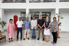 Wizyta pracowników Politechniki Białostockiej na Uniwersytecie Kthmandu fot. Pracownik Uniwersytetu Kathmandu