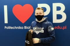 Laureat konkursu Zostan Strategiem PB, fot. Joanna Niemyjska Politechnika Bialostocka