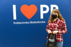 Laureat konkursu Zostan Strategiem PB, fot. Joanna Niemyjska Politechnika Bialostocka