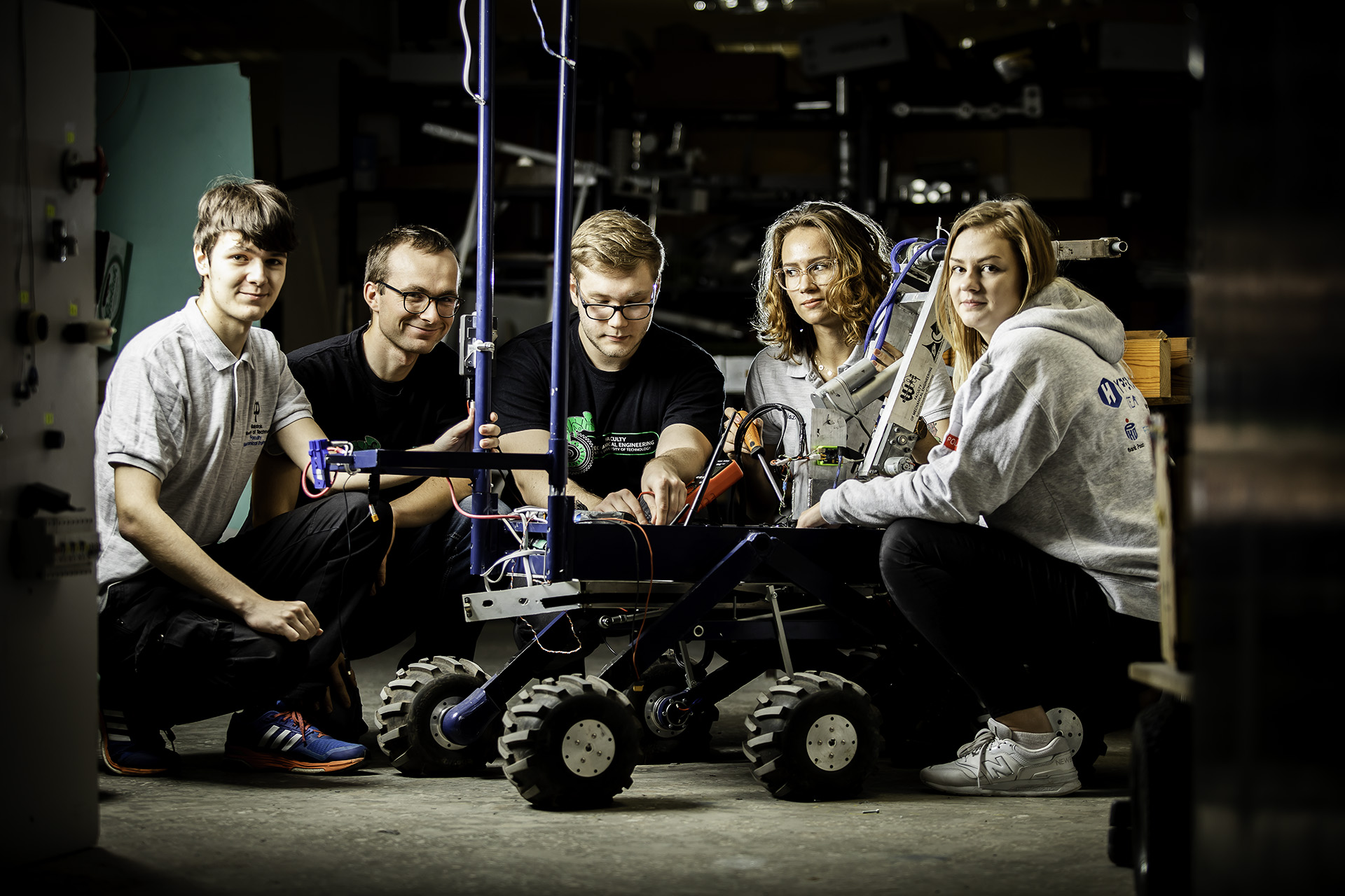 Studenci Wydziału Mechanicznego, fot. Michał Obrycki, Politechnika Białostocka