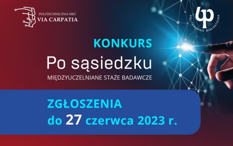 grafika konkursu Po sąsiedzku. Zgłoszenia do 27 czerwca 2023 r.