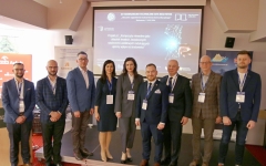 Drogowcy z Politechniki Białostockiej prezentowali wyniki badań na XV Seminarium Technicznym w Białowieży. Fot.  Ł. Klebus