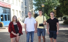 Projekt uczniów z Zespołu Szkół Budowlano – Geodezyjnych w Białymstoku w konkursie „NAUKOLATEK”_fot. Paweł Jankowski