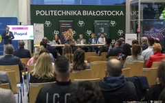 Targi Pracy PB 2023 - debata, fot. Maciej Giedrojć Juraha_PB