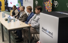 Targi Pracy PB 2023 - debata, fot. Maciej Giedrojć Juraha_PB