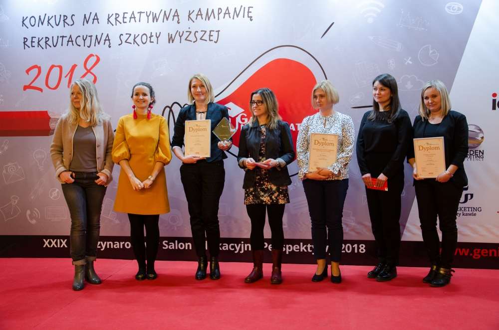 Wręczenie nagrody Genius Universitatis 2018