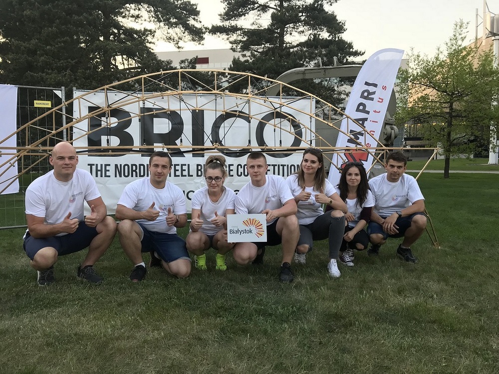 Most z Politechniki Białostockiej w Estonii