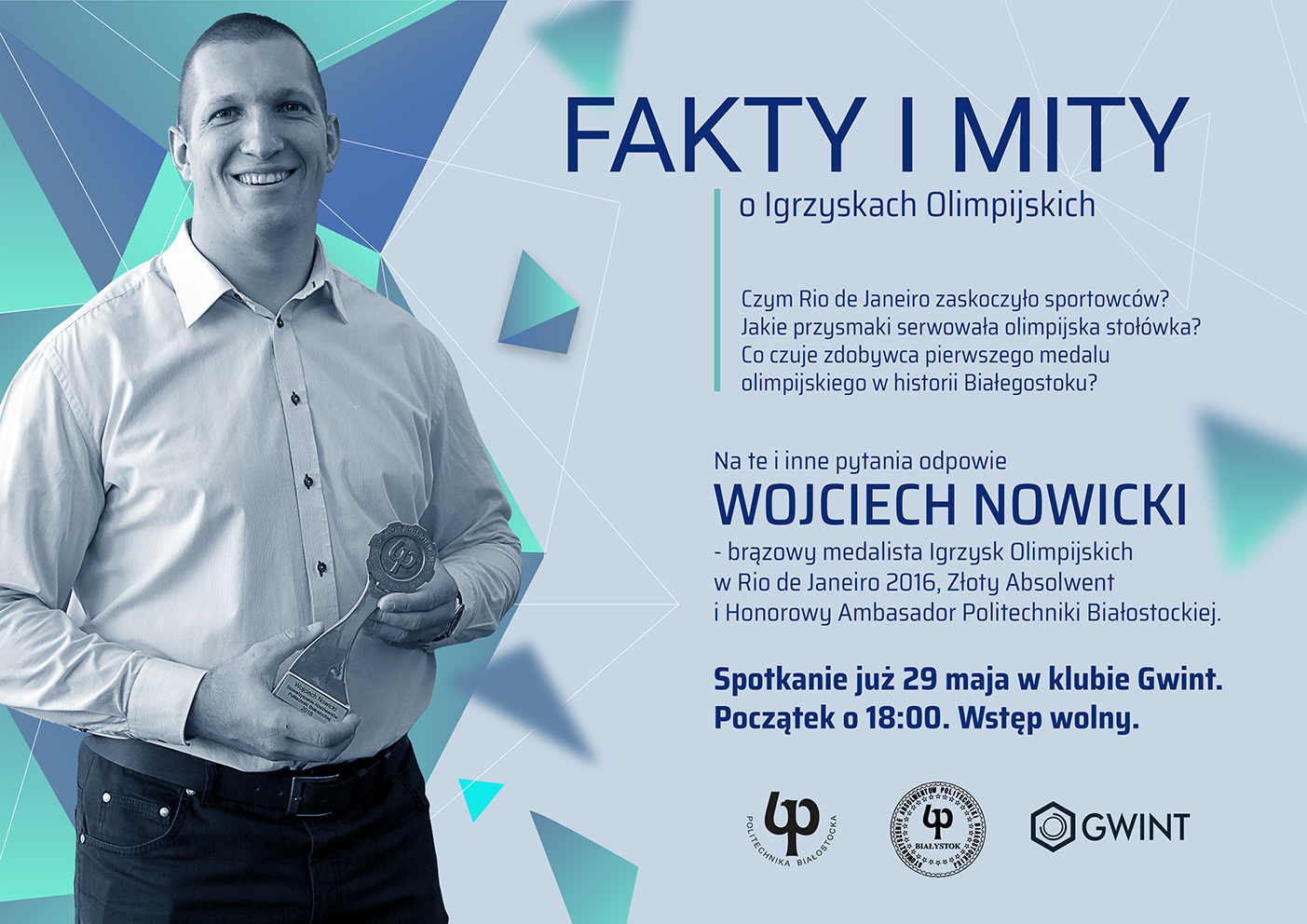Zaproszenie na spotkanie z Wojciechem Nowickim