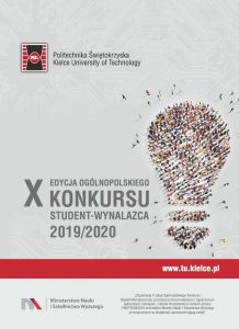plakat konkursu Student-Wynalazca