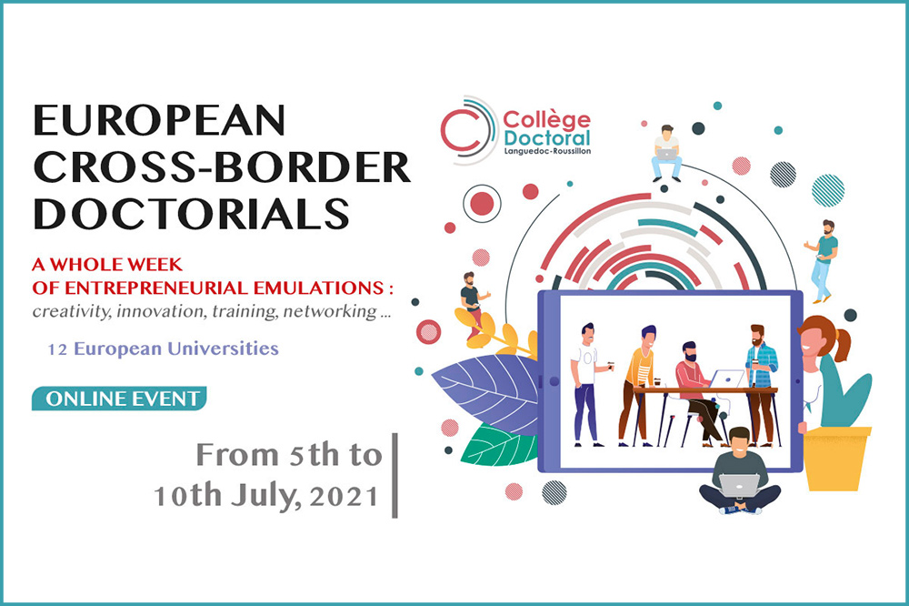 European cross border doctorials. Grafika