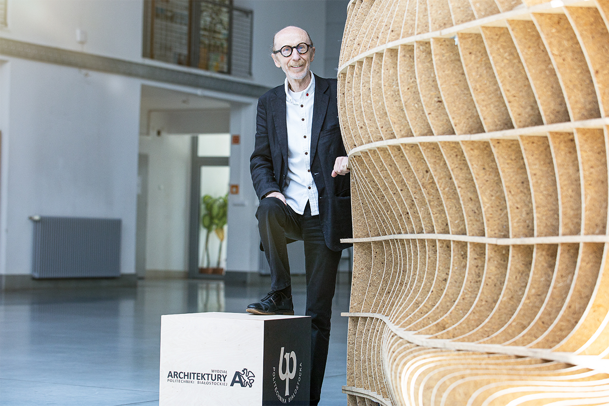 Dziekan Wydziału Architektury dr hab. inż. arch. Aleksander Asanowicz, prof. PB; fot. Gabriela Kościuk