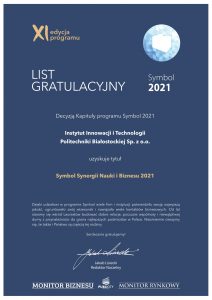 list gratulacyjny