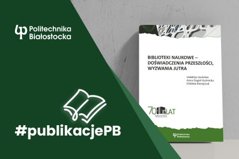 okładka monografii Biblioteki PB w serii #publikacje PB