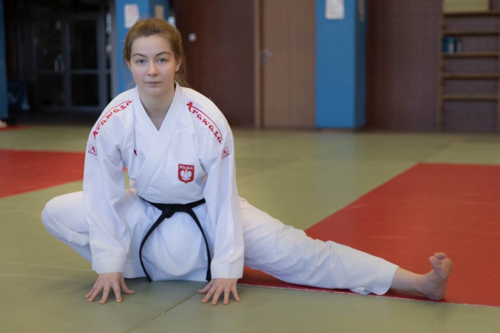 Klaudia Arleta Sokołowska – złota medalistka karate kumite kobiet studiuje budownictwo w Politechnice Białostockiej