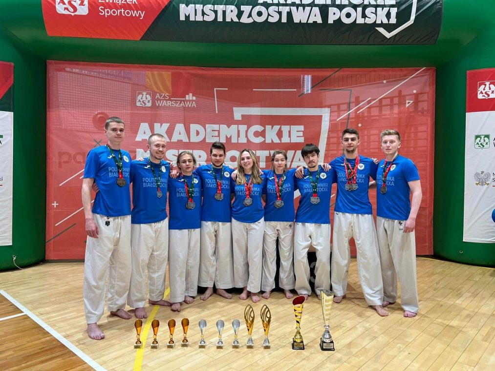 Politechnika Białostocka wicemistrzem w AMP w Karate WKF!