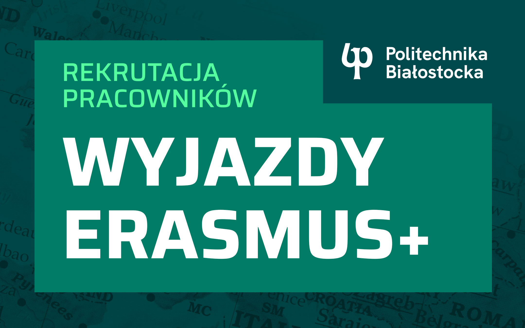 Rekrutacja Pracowników Na Wyjazdy Erasmus+ W R. Ak. 2023/2024 ...