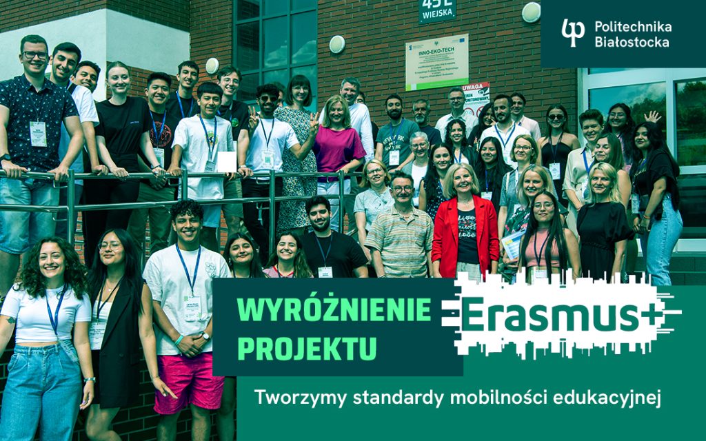 Narodowa Agencja Programu Erasmus+ wyróżniła projekt 2020-1-PL01-KA103-078072