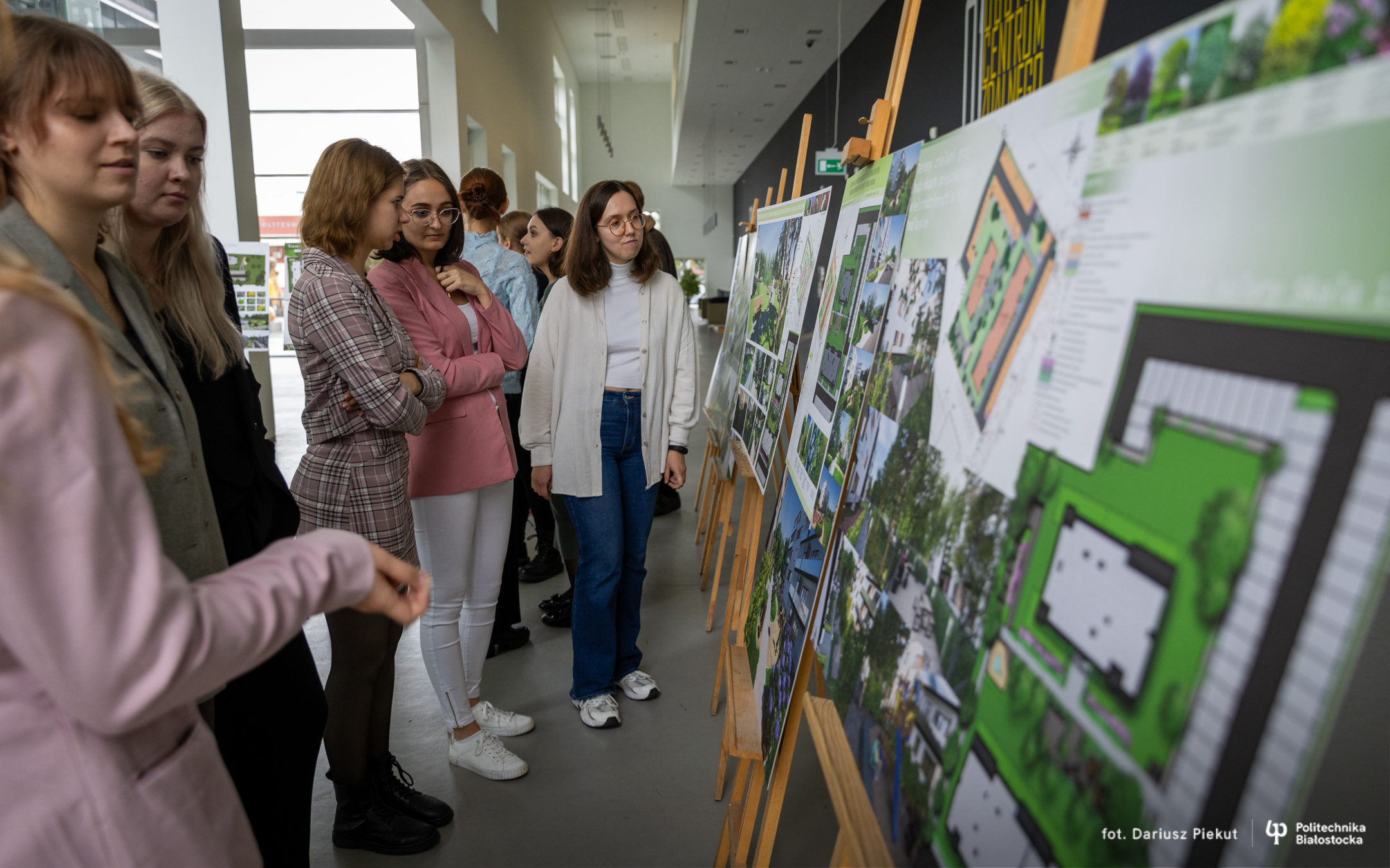 Przekazanie prac studentów architektury Krajobrazu deweloperowi w CNK